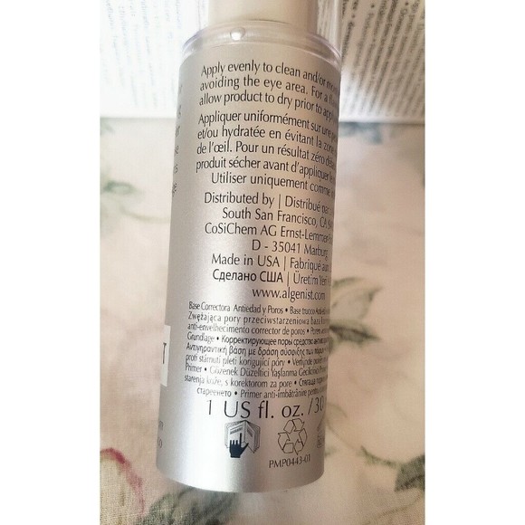 Algenist Pore Corrector Primer Anti-Aging Alguronic Acid NEW 1 US fl oz. Refine - Picture 7 of 8